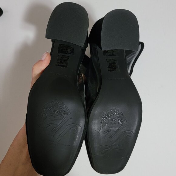 NEW Free People Wisteria Boots Womens 9 Black Mesh Whimsygoth Contemporary Chic - Picture 5 of 8